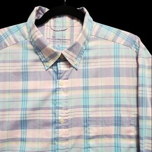 Vineyard Vines OTG Shirt Mens XL Brrr On The Go Performance Button Down PLS READ